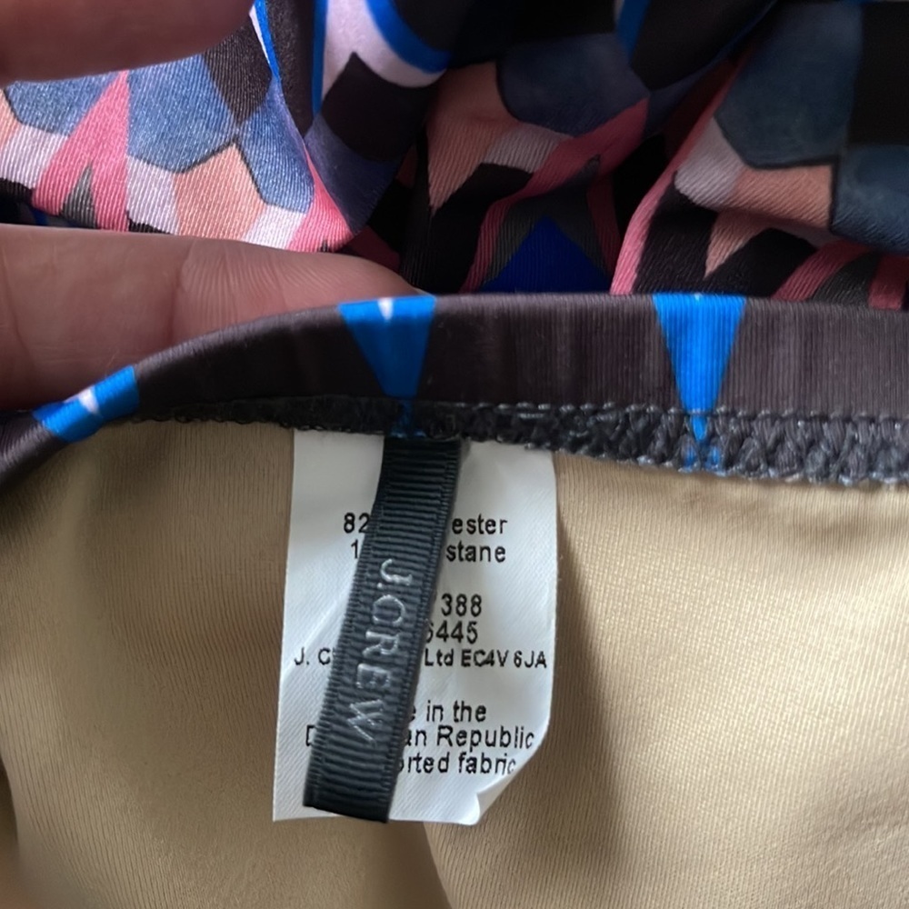 Jcrew geometry one piece swimsuit - Picture 7 of 8